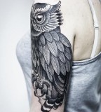 owl animals tattoo