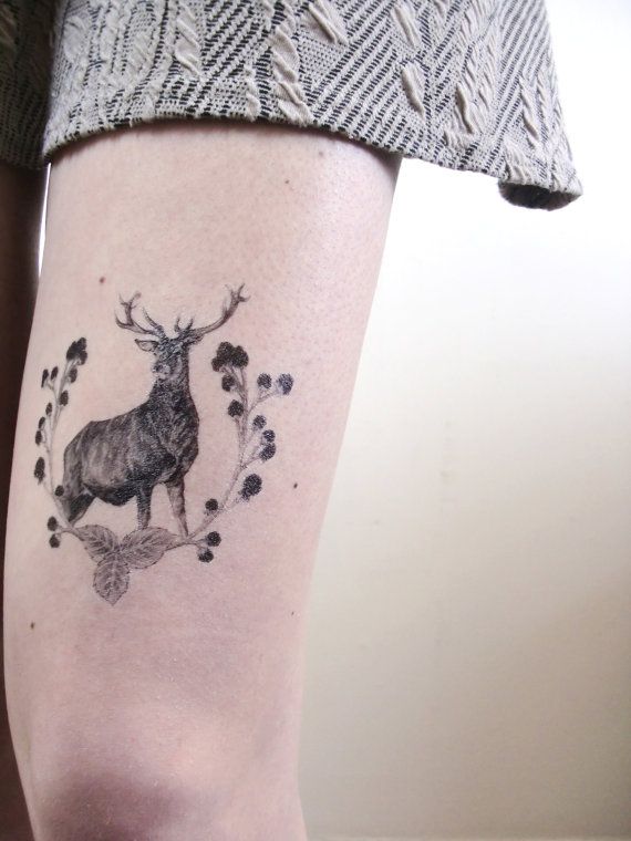 roe animal tattoo