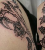 rose tattoo women