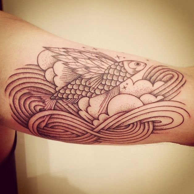 supakitch tattoo fish