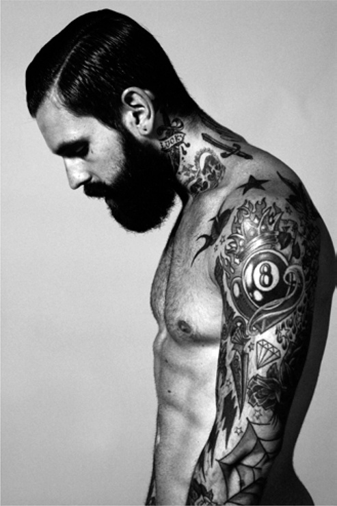 tattoos for men neck and arm work