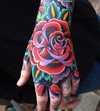 Amaizing rose tattoo