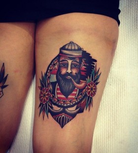 Amaizing tattoo by Kirk Jones