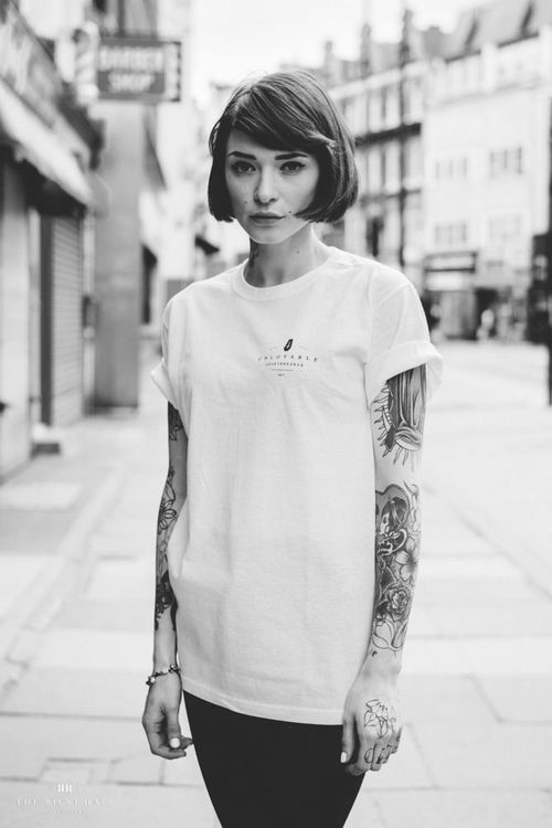 Arms woman tattoo