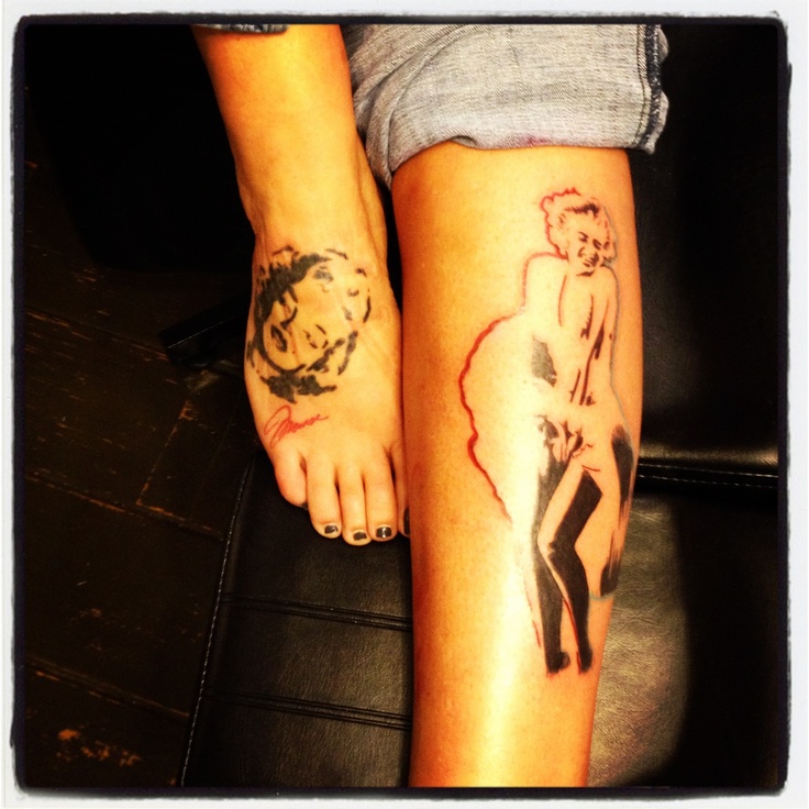 Awesome Marilyn Monroe tattoos