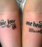 Awesome design love tattoo