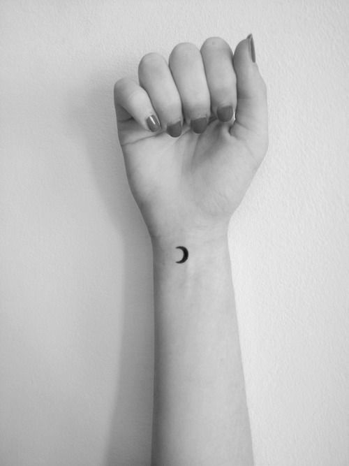 Awesome moon tattoo