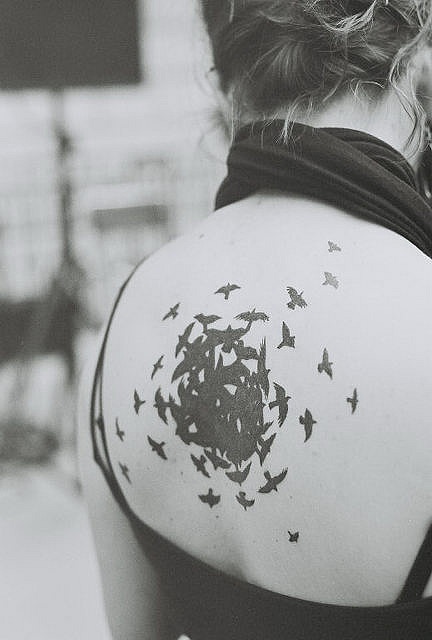 Black birds tattoo