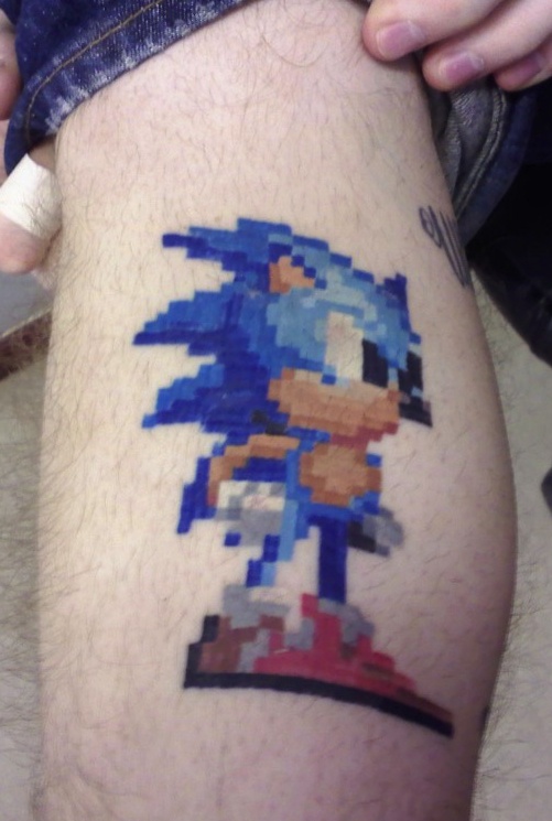 Blue hero games tattoo