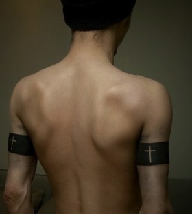 Crosses black tattoo