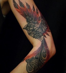 Feather tattoo