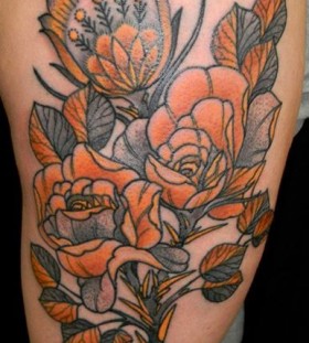 Flowers tattoo