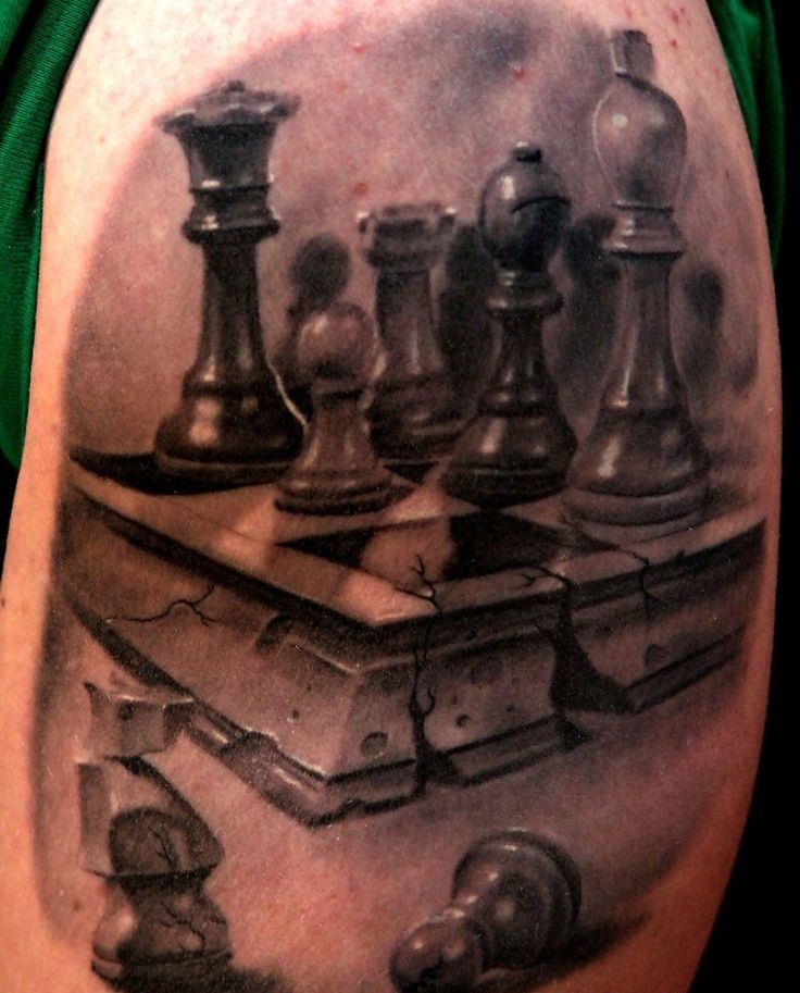 Great chess tattoo