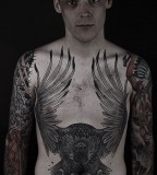Great men eagle tattoo