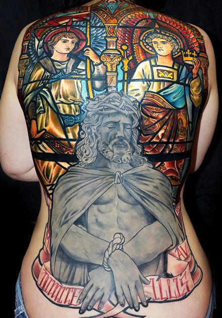 Great religious tattoo