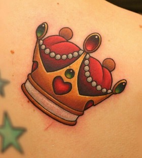 King tattoo by Michelle Maddison