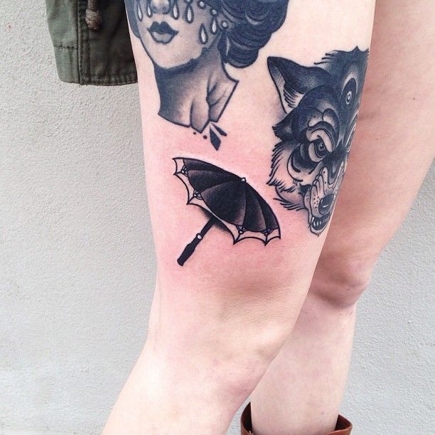 Lovely tattoo by Pari Corbitt