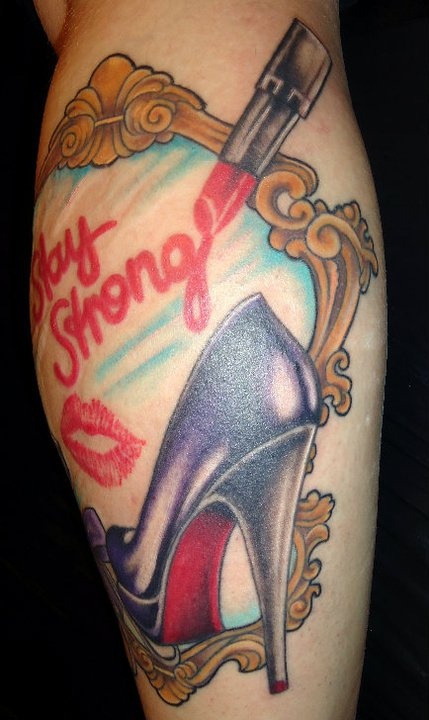 Lovely woman tattoo