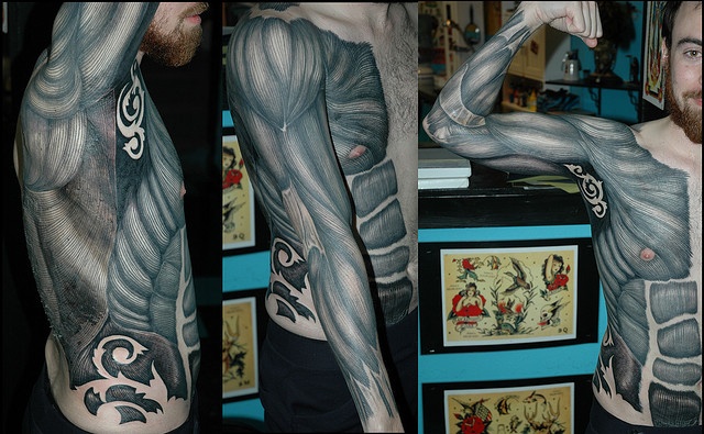 Man tattoo by Michael Norris