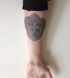 Modern ornaments tattoo