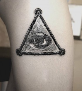 SV.A tattoo all seeing eye of god