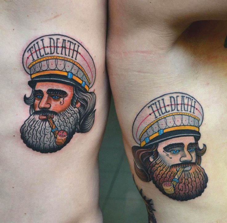 Sailor tattoo by Aivaras Lee