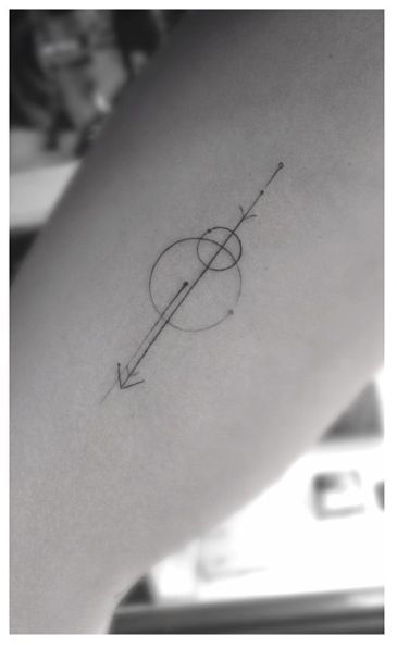 Shapes geometric tattoo