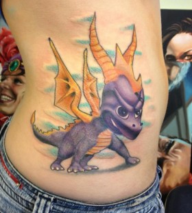 Violet dragon games tattoo