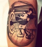 Wonderful disney mouse tattoo