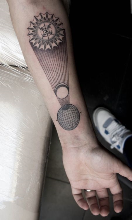 eclipse tattoo by M-X-M