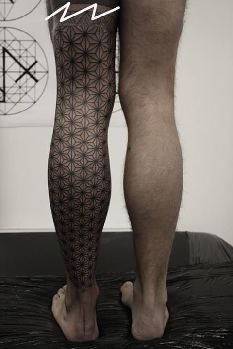 kenji alucky tattoo  full leg sleeve