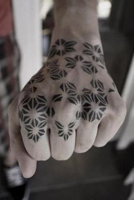 kenji alucky tattoo  hand tattoo