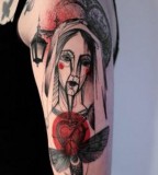 marta lipinski mother mary tattoo