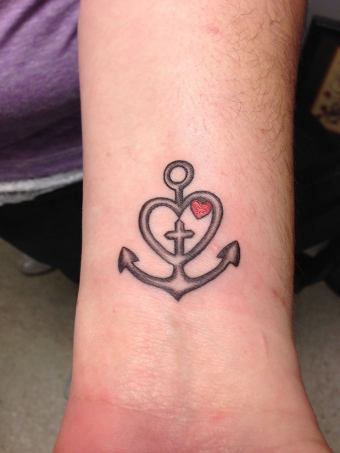 Amaizing anchor tattoo