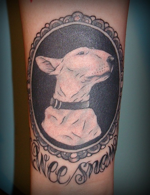 Awesome dog tattoo