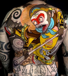 Crazy tattoo by Jee Sayalero