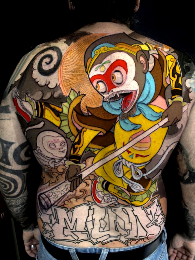 Crazy tattoo by Jee Sayalero