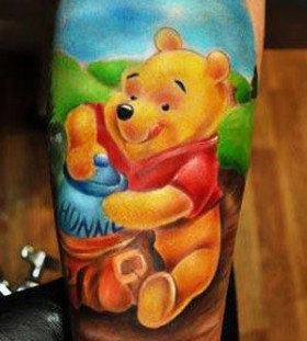 Cute cartoon tattoos