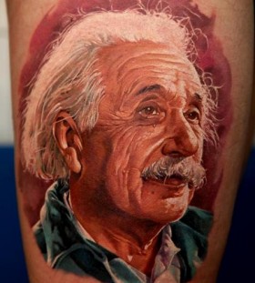 Famoues faces photorealistic tattoo