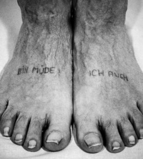 Foots prison tattoos