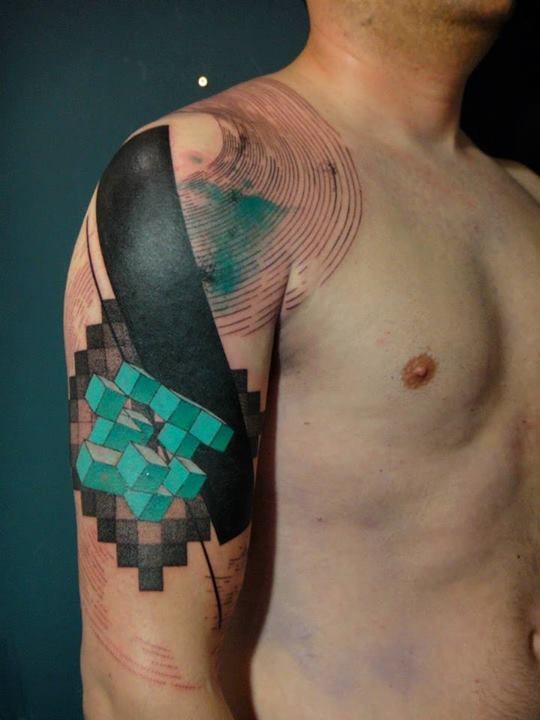 Gorgeous Geometric Tattoo  amazing