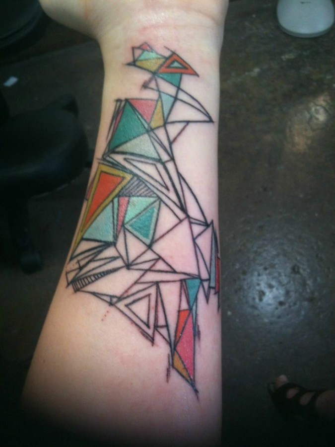 Gorgeous Geometric Tattoo  image