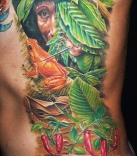 Jungle tattoo by Zhivko Baychev
