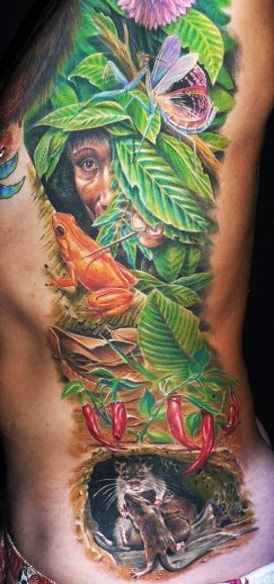 Jungle tattoo by Zhivko Baychev