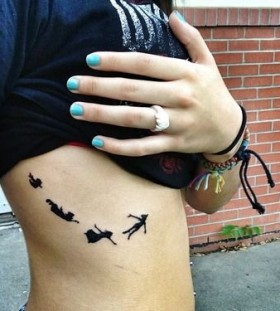 Pretty Peter Pan tattoo