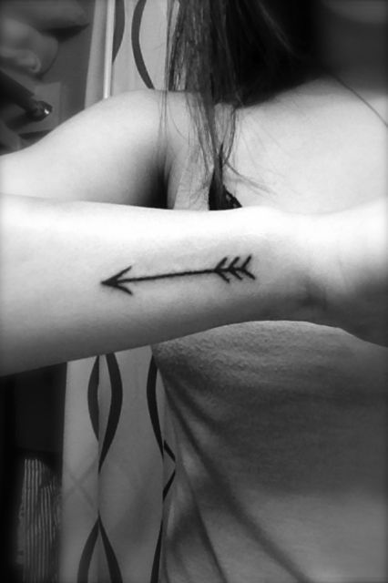 arrow tattoos left