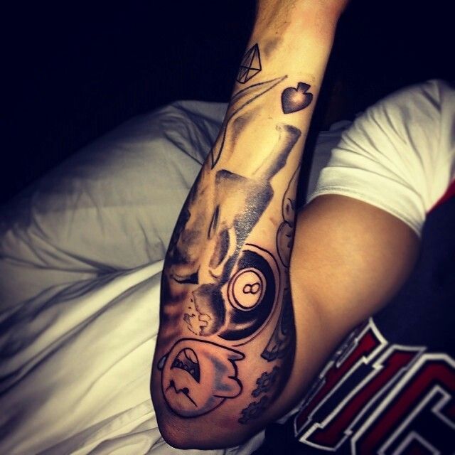 justin bieber tattoo inks