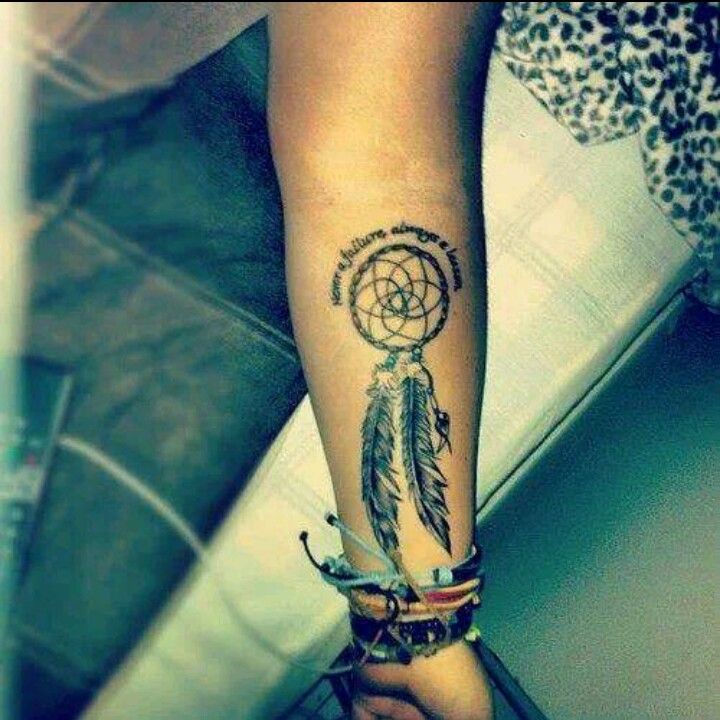 small Dreamcatcher Tattoo wrist