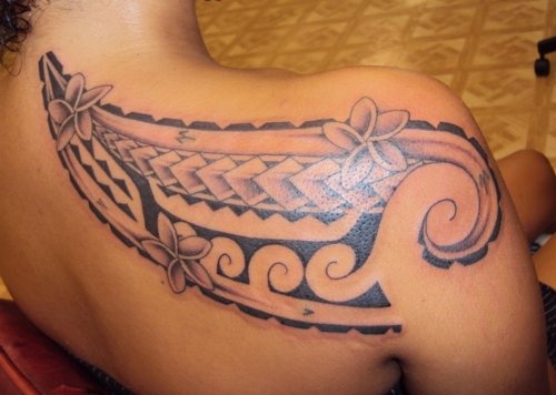 tribal tattoo for girl polynesian