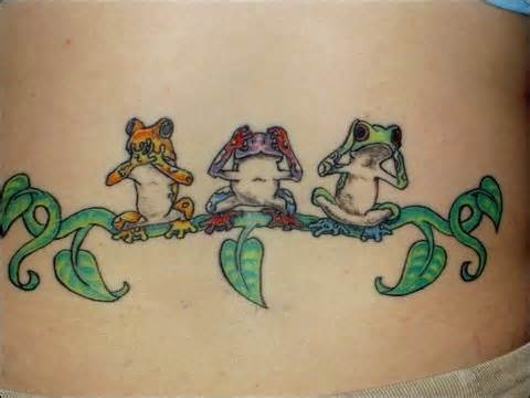 Amaizing frogs tattoo